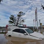 Сильнейшее наводнение в японии